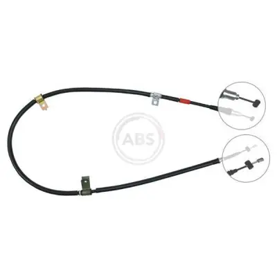 Imprescindible (Must-Have) Cable de accionamiento, freno de estacionamiento A.B.S. K19147